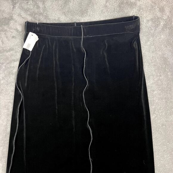 Vintage Heydari Maxi Skirt Slinky Black Womens S/M Stretch Witchy Gothic Grunge - Picture 4 of 9